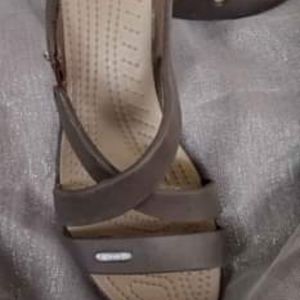 Women's high heel crocs